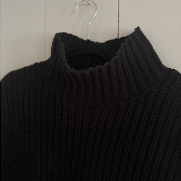 ASOS Midnight Black Cowl Neck Sweater - Picture 3 of 4